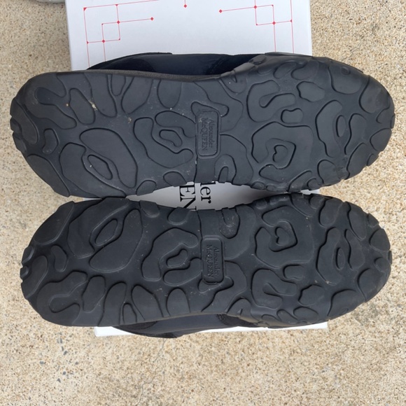 ALEXANDER McQUEEN COURT PADDED LOW SNEAKERS MEN SHOES MADE IN ITALY  EU44 / US11 - Picture 8 of 15